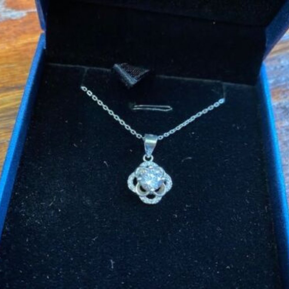 Michael Todd * World's Greatest Mother * RHINESTONE Silvertone NECKLACE * NIB